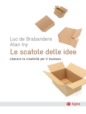 cover image of Le scatole delle idee